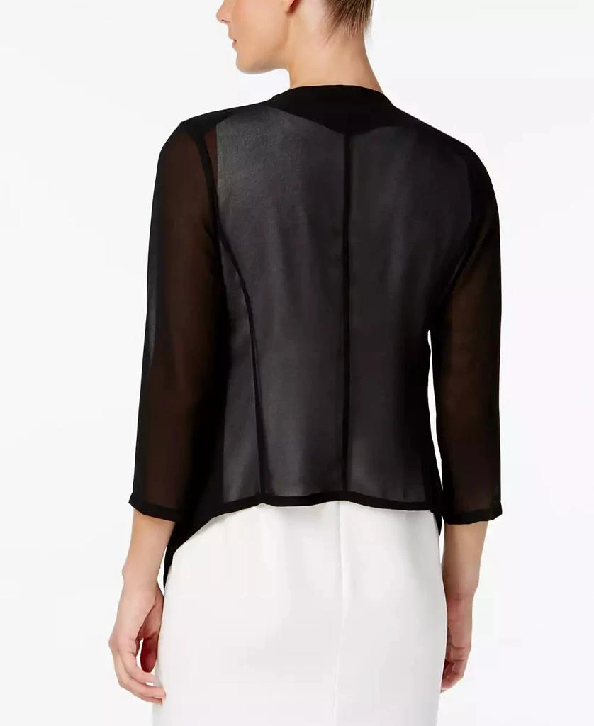 Calvin Klein Lightweight Illusion Sleeve Draped Cardigan 2