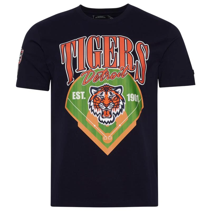 Pro Standard Pro Standard Tigers Homerun T-Shirt - Men's 1
