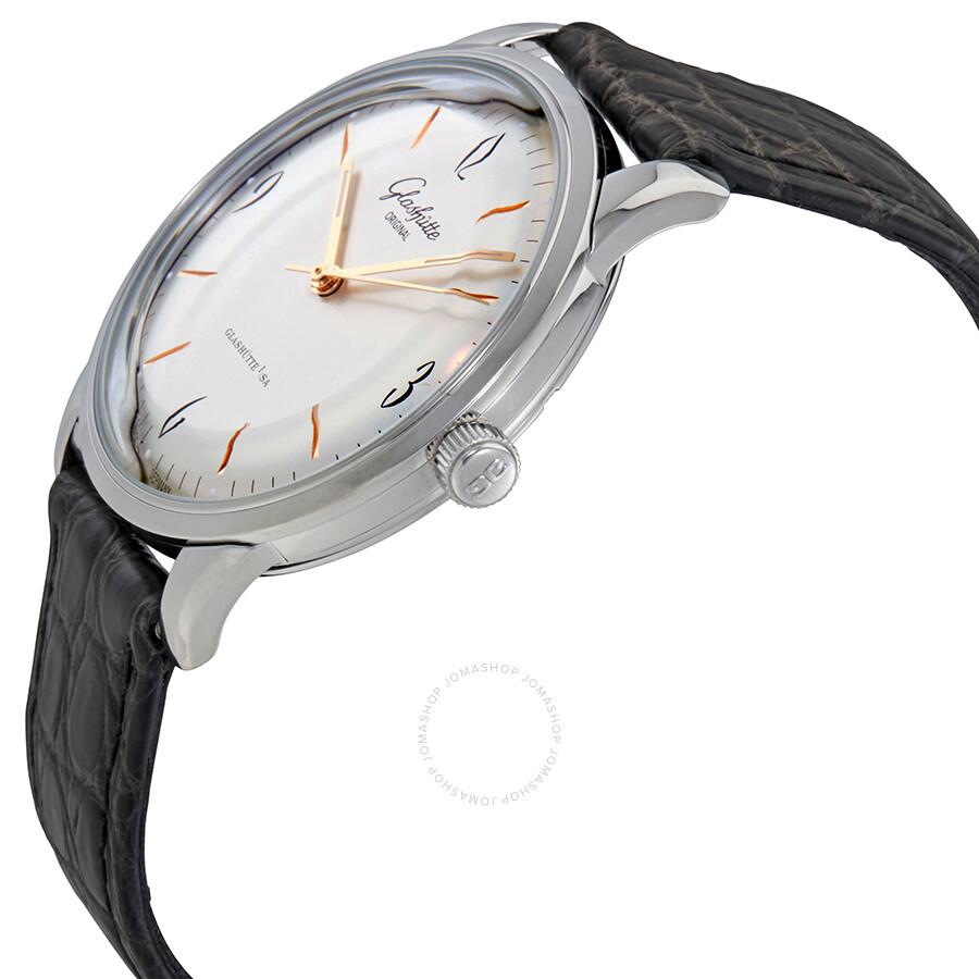 Glashütte Original Glashutte Sixties Automatic Silver Dial Men's Watch 1-39-52-01-02-04