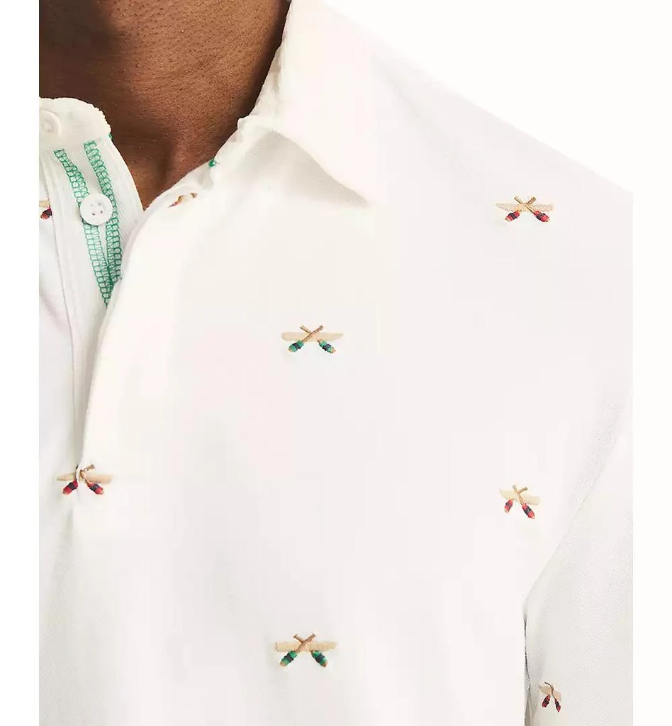 Nautica Men's Classic-Fit Paddle-Print Polo Shirt 3