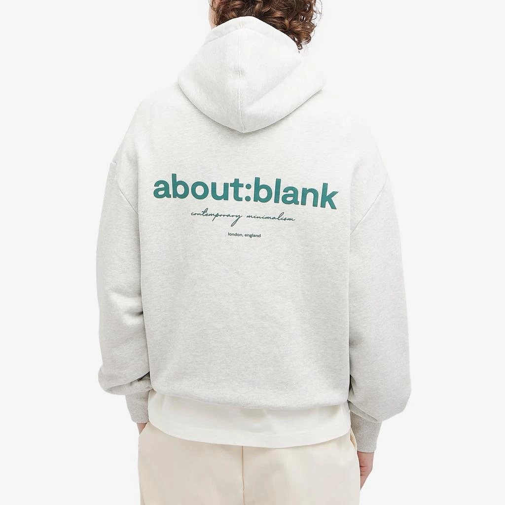 about:blank about:blank Box Logo Hoodie 3