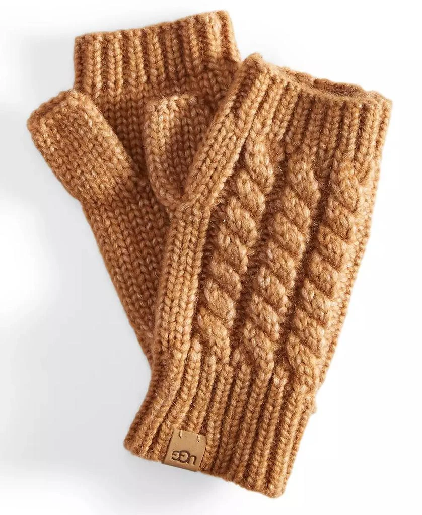 UGG Cable Knit Fingerless Gloves 1