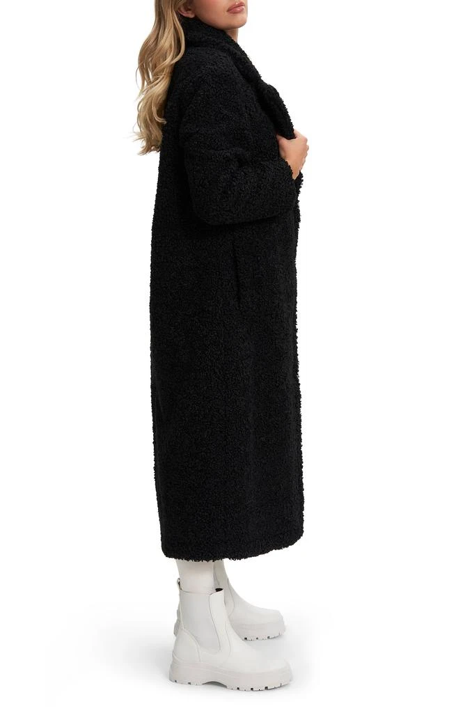 NOIZE Franny Faux Shearling Coat 4