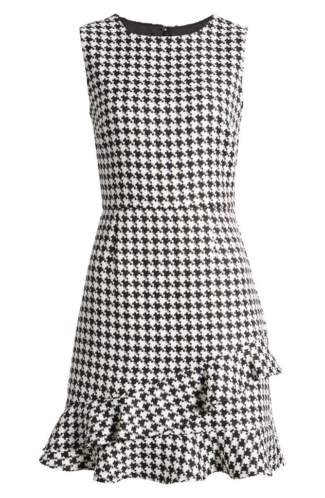 julia jordan Houndstooth Sleeveless Minidress 5