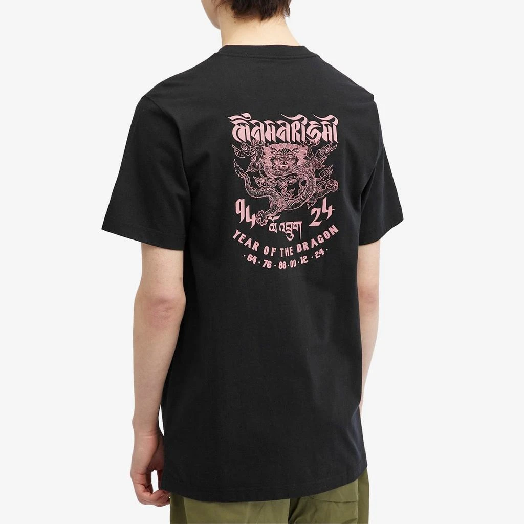 MAHARISHI Maharishi Tashi Mannox Abundance Dragon T-Shirt 3