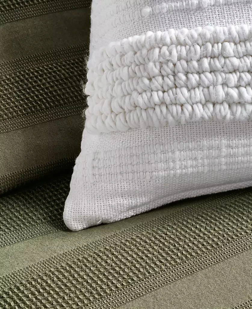 DKNY Textured Stripe Decorative Pillow, 20" x 20" 2