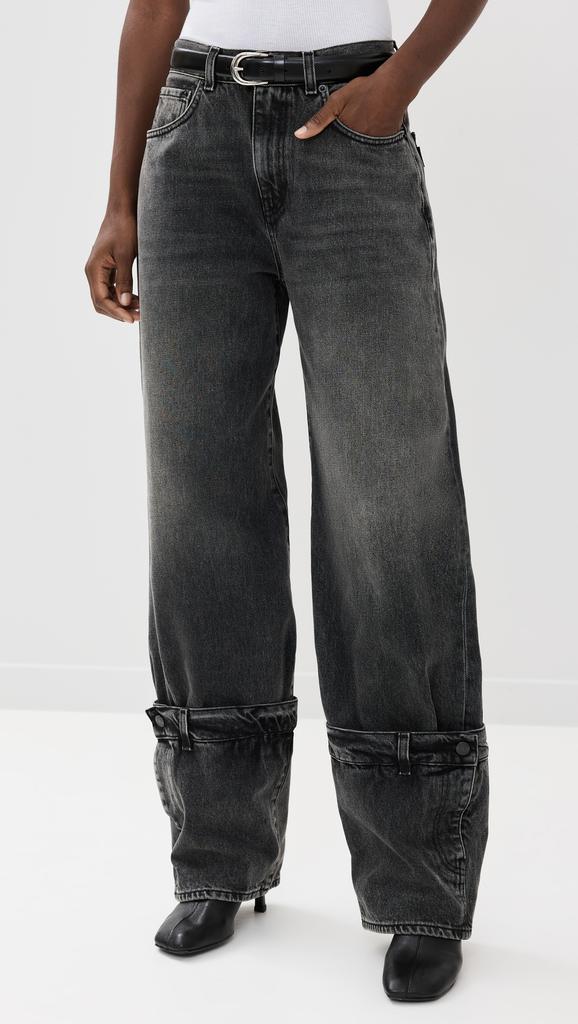 HAIKURE Hurley Medium Black Jeans