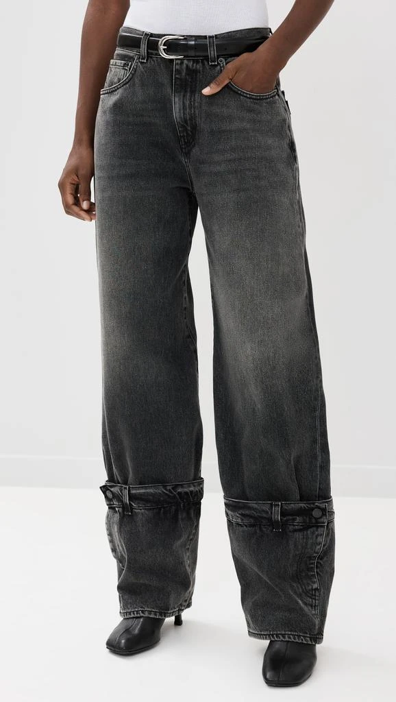 HAIKURE Hurley Medium Black Jeans 1