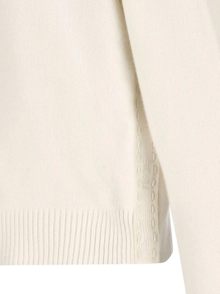 Fendi Fendi Turtleneck Long Sleeved Knitted Jumper 3