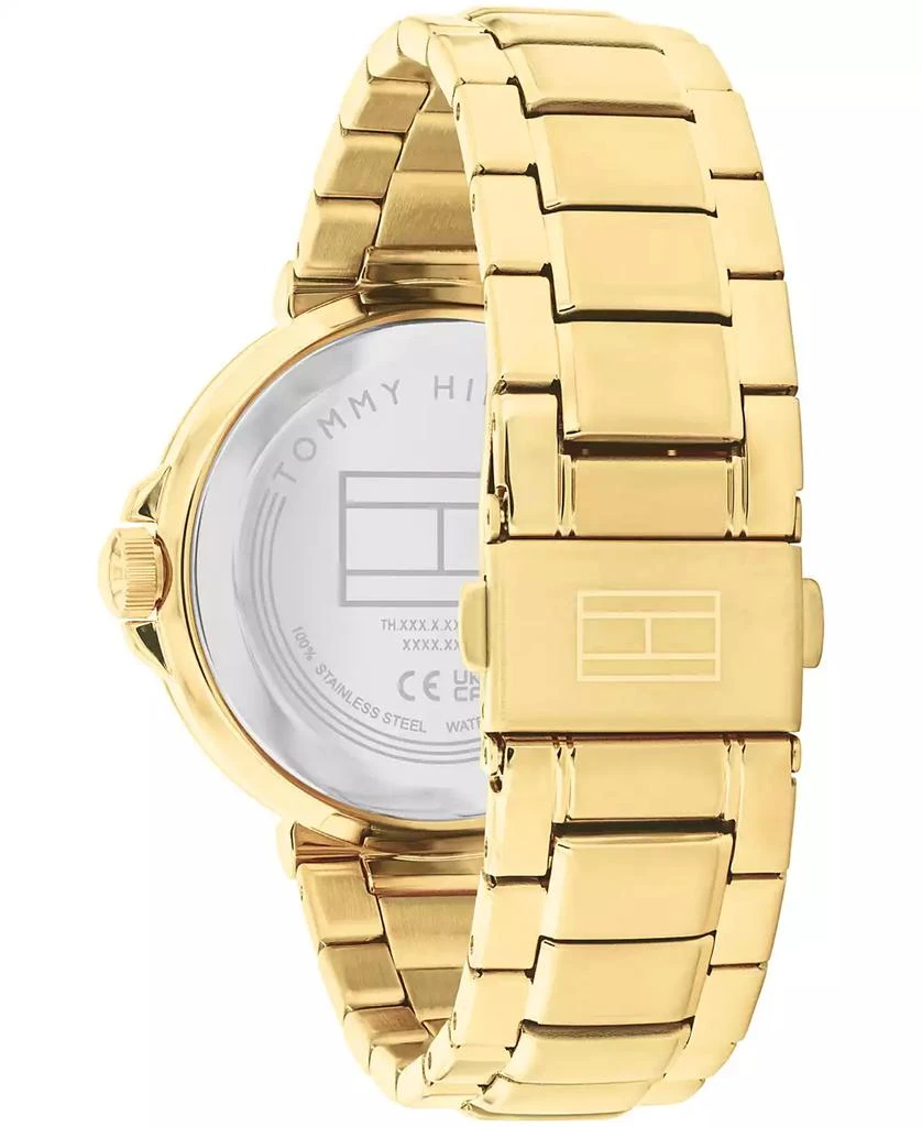Tommy Hilfiger Women's Quartz Gold Ionic Plated Steel Watch 38mm 3