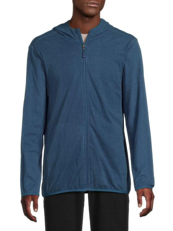 Avalanche Solid Zip-Up Hoodie 1