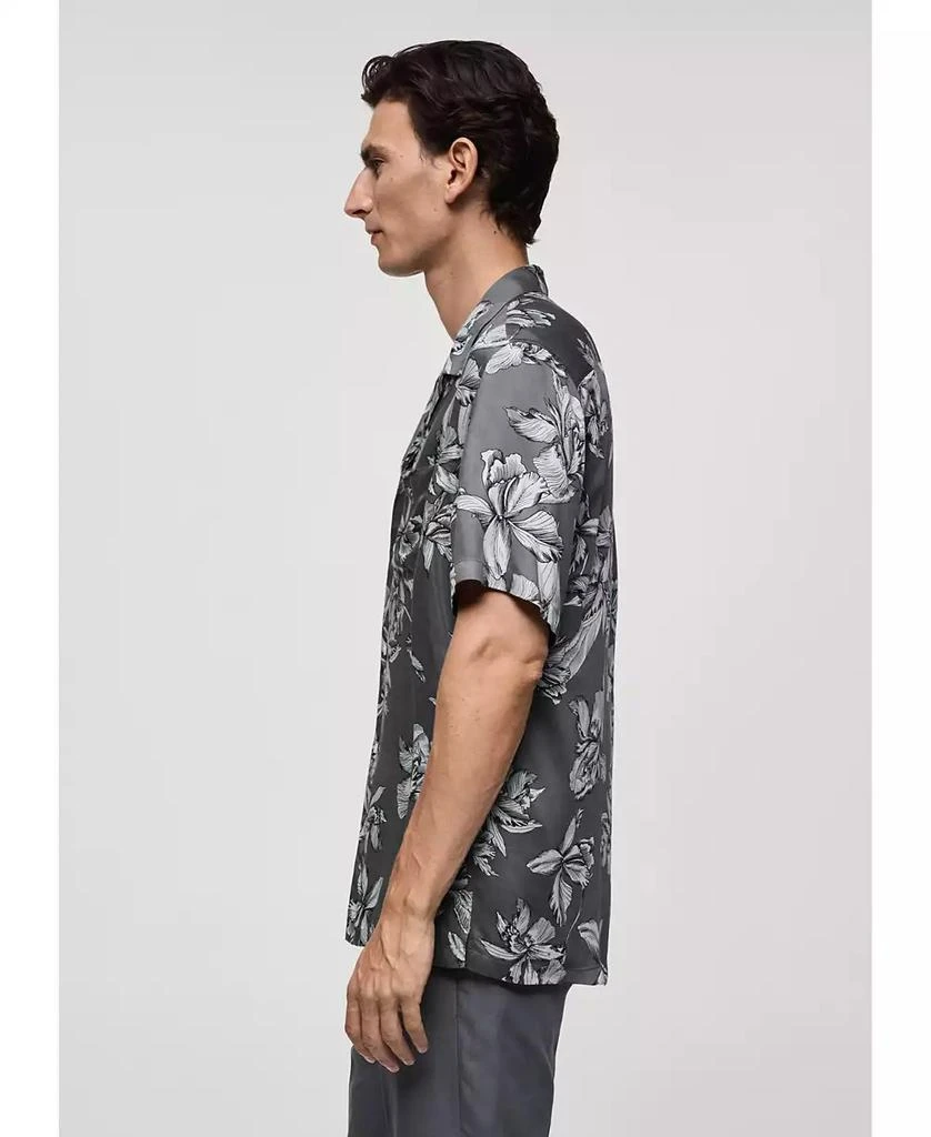 Mango Men's Hawaiian-Print Shirt 5