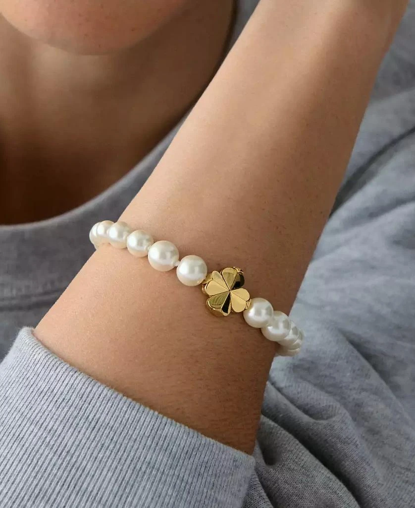 Kate Spade Imitation Pearl Flower Bracelet 4