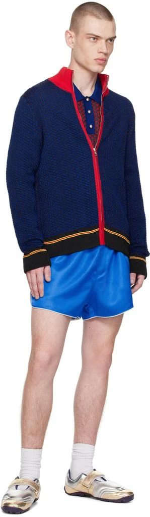 WALES BONNER Navy Orchestre Sweater 4