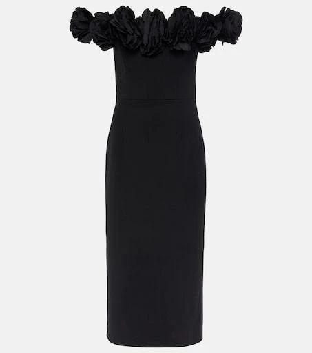 hunter green midi dress Hunter Green Long Sleeve Ruched Midi Dress – PinkBlush