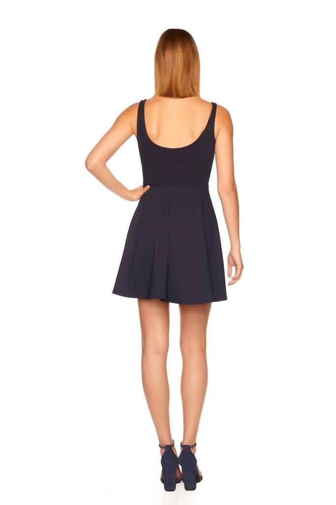 Susana Monaco Fit & Flare Tank Dress In Midnight 3