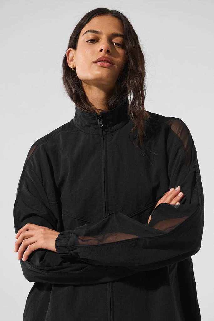 Alo Origin Full-Zip Track Jacket - Black 5