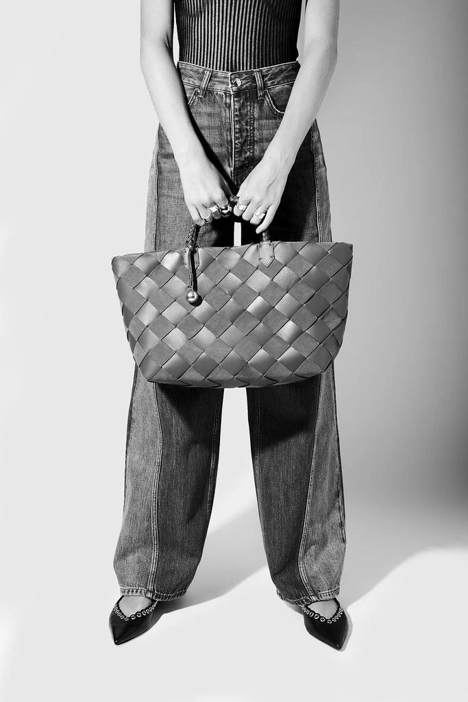 Rebecca Minkoff Frankie Woven Tote 5