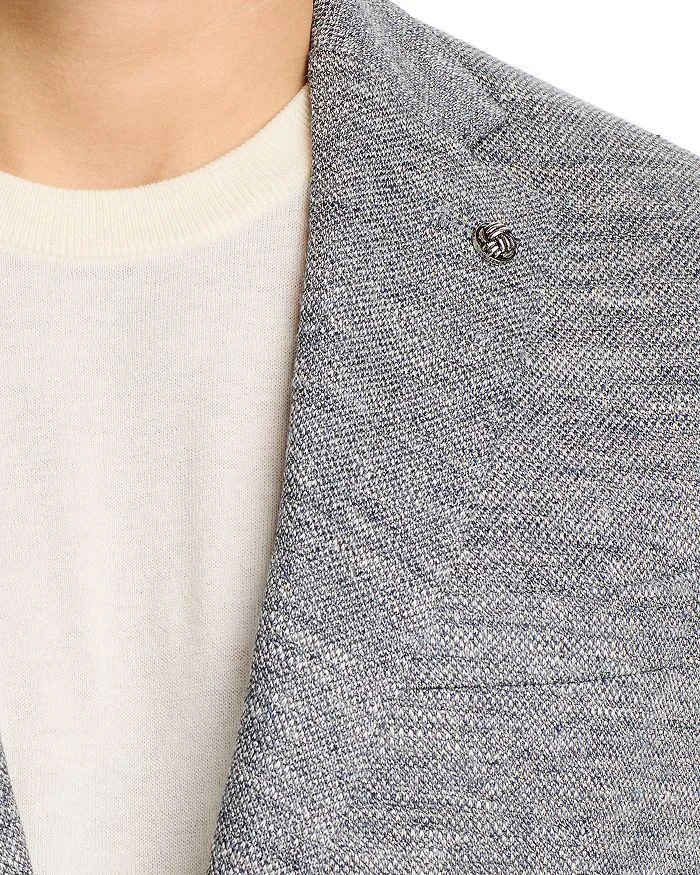 Jack Victor Mélange Linen Blend Jersey Regular Fit Soft Sport Coat 6