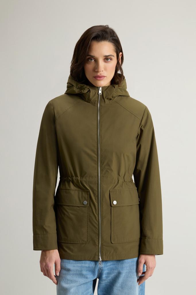 Woolrich Urban Touch Hooded Jacket - Women - Blue