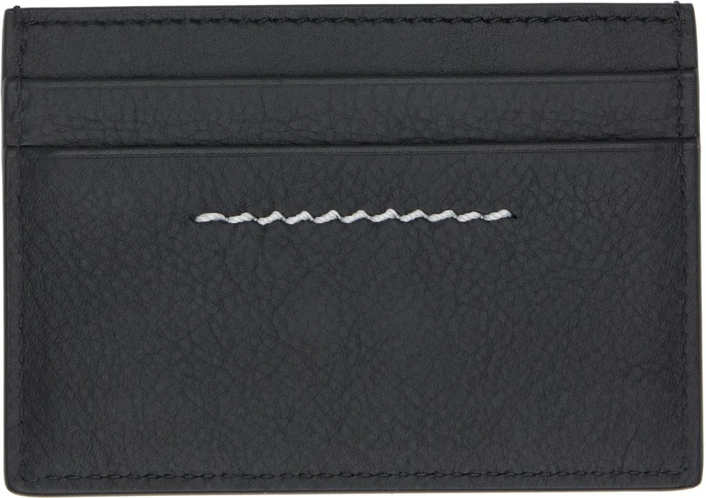 MM6 Black Numeric Card Holder