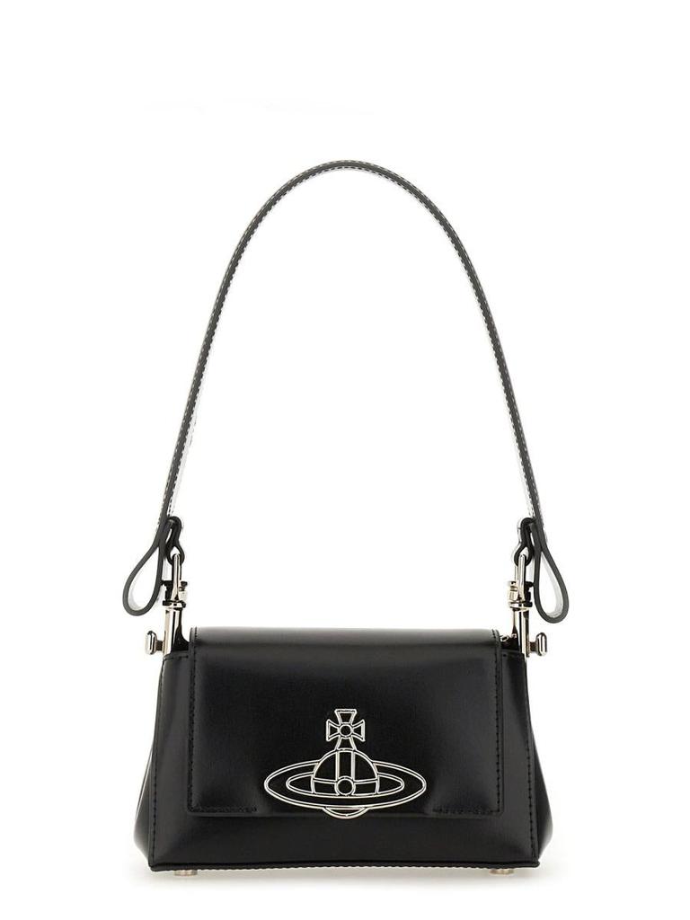 【Vivienne Westwood】Hazel Small Tote Bag/全国送料無料 Vivienne Westwood Hazel Shoulder Bag | Black | FARFETCH JO