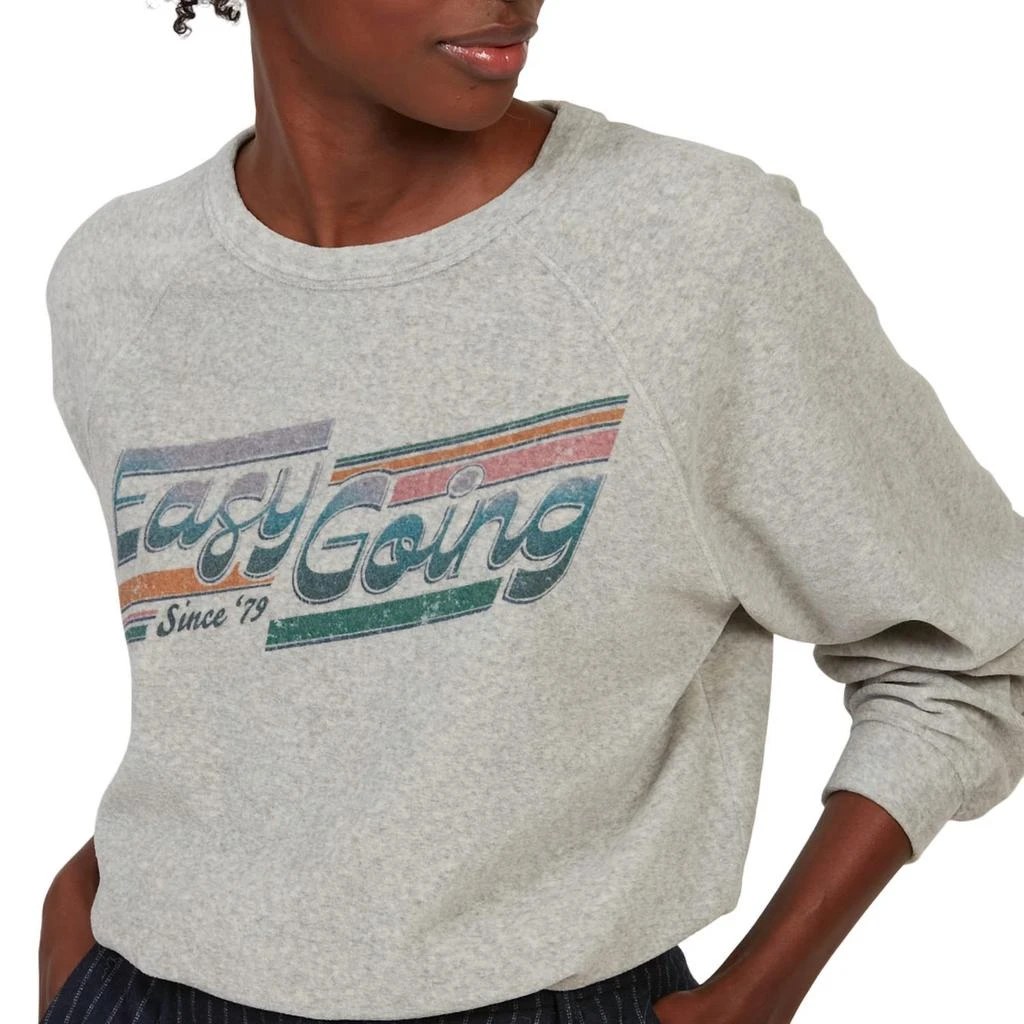 Hartford Teasy Long Sleeve Tee In Heather Grey 3