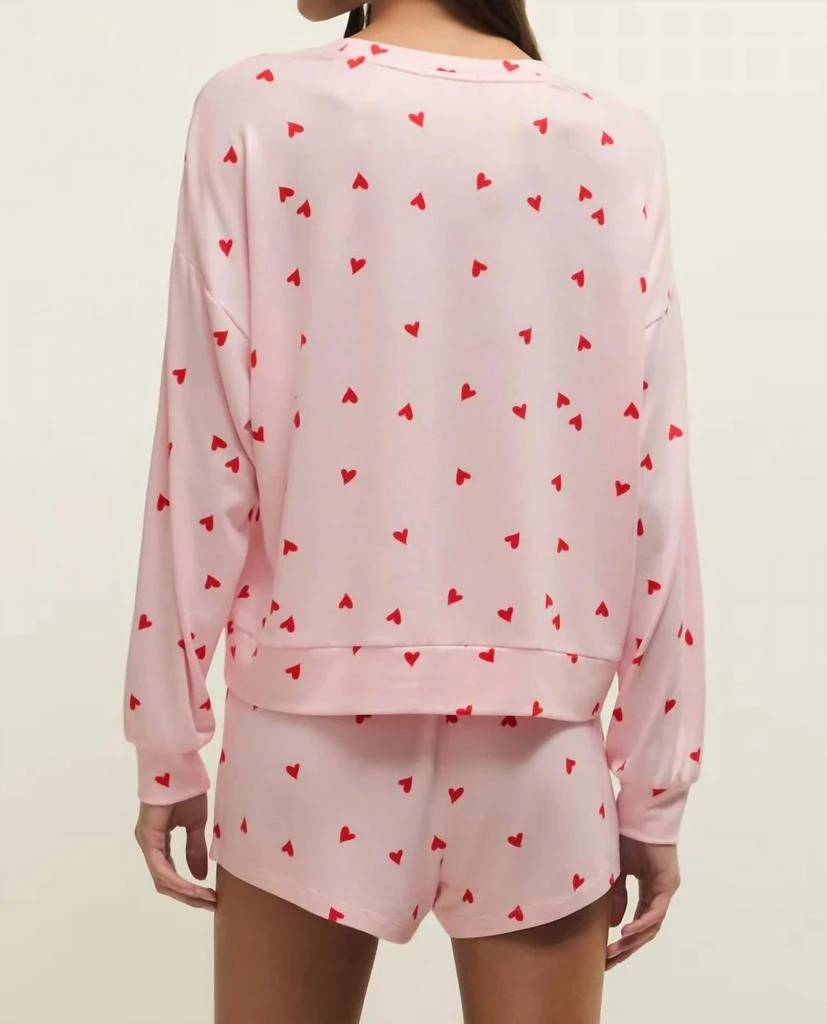 Z Supply Z Supply - Mira Heart Long Sleeve Top 2