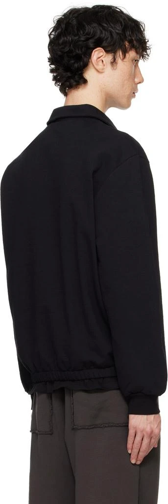 Lady White Co. Black Textured Richmond Polo 3