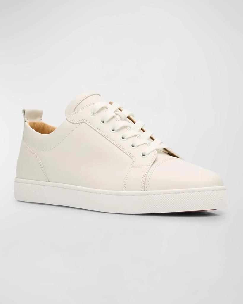 Christian Louboutin Men's Louis Junior Leather Low-Top Sneakers 3