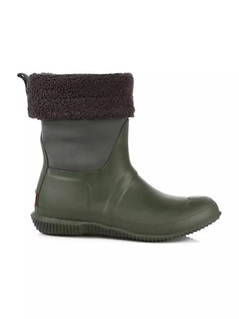 Hunter Roll Top Rubber & Neoprene Faux-Sherpa-Lined Boots 1