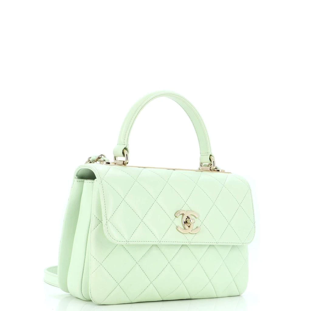 Chanel Trendy CC Top Handle Bag Quilted Lambskin Small 3