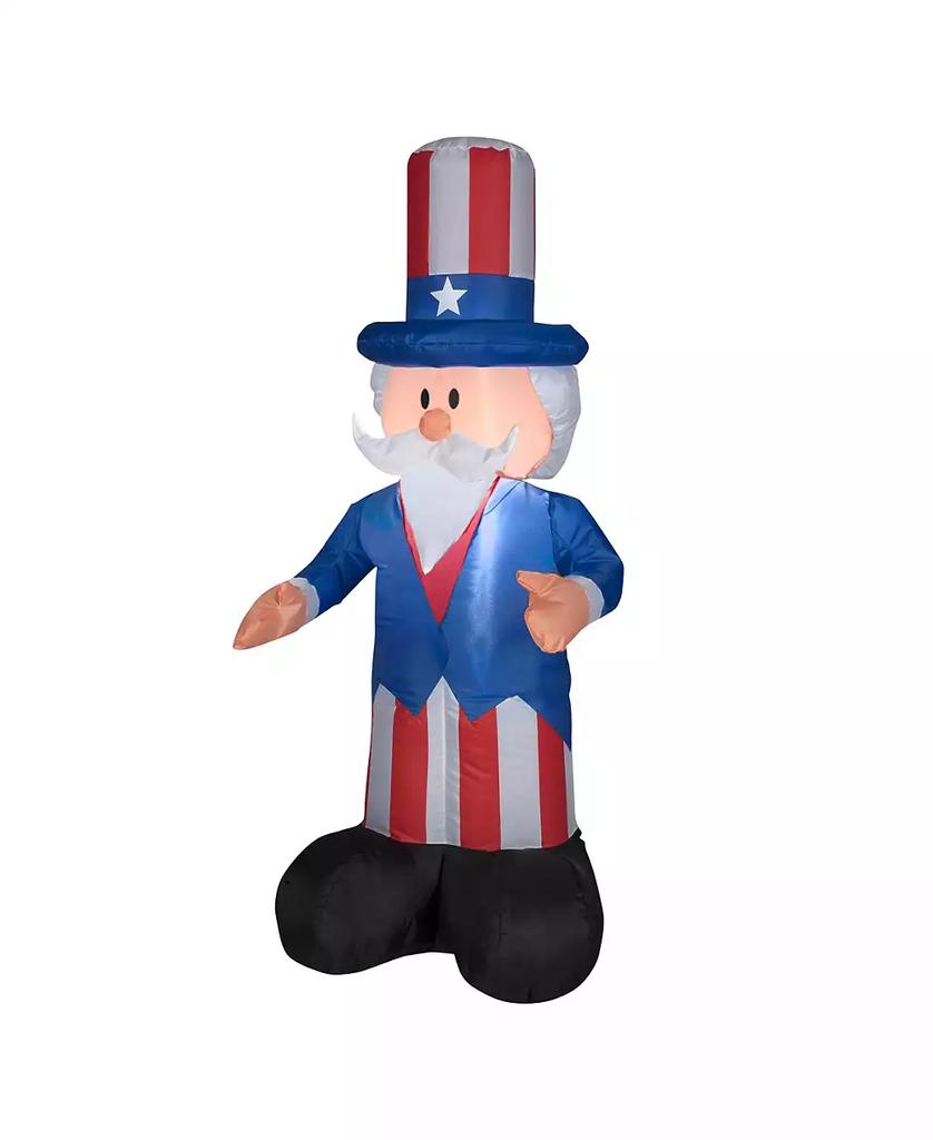 National Tree Company Inflatable Uncle Sam