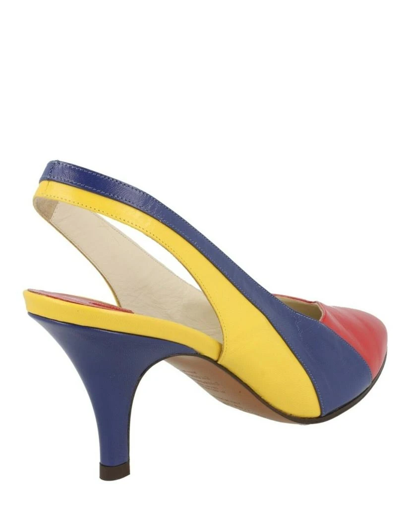 Salvatore Ferragamo Partenope  Archive Limited Edition 1980
s Slingback Pumps 3