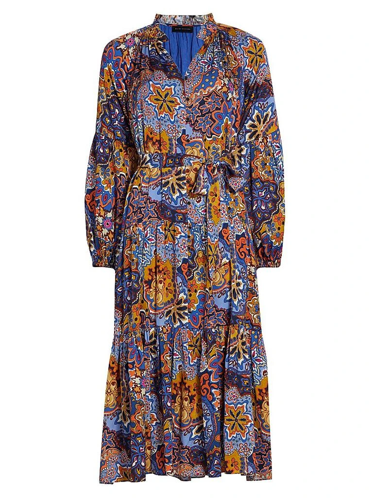 Tahari The Sienna Paisley Silk Dress 1