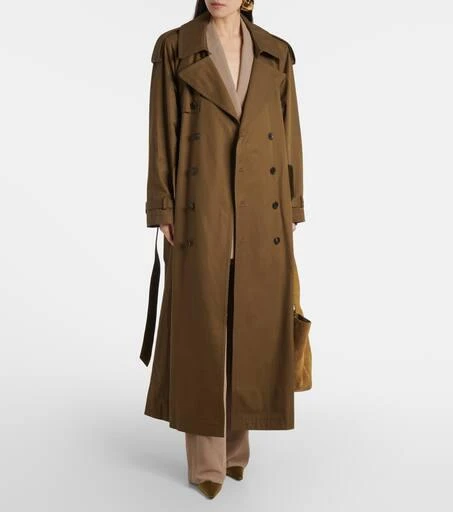 Yves Saint Laurent Cotton trench coat 2