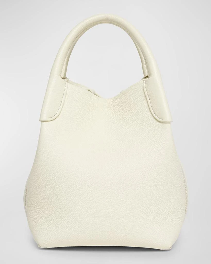 Loro Piana Bale Micro Grain Leather Crossbody Bag 1