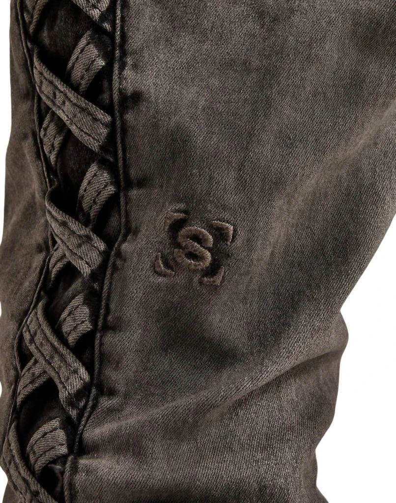SERENEDE Men's River Stacked Jean In Grey 3