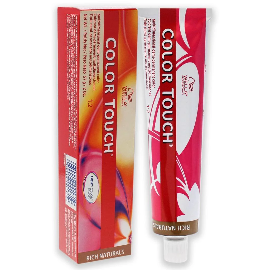 Wella Color Touch Demi-Permanent Color - 8 03 Light Blonde-Gold For Unisex 2 oz Hair Color 3