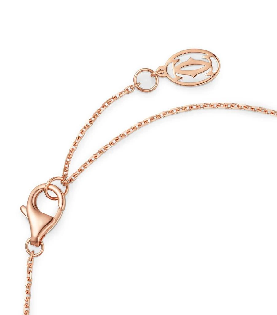 Cartier Medium Rose Gold and Diamond Cartier d'Amour Bracelet 2