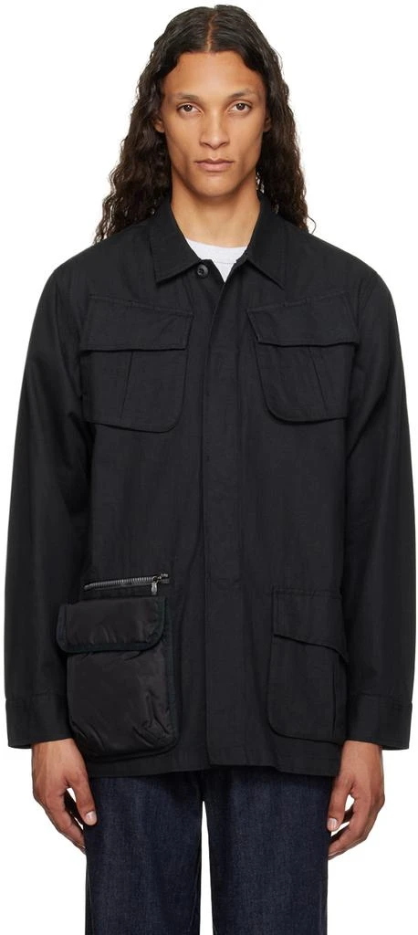 MAHARISHI Black 5200 Hemp Jungle Utility Jacket 1