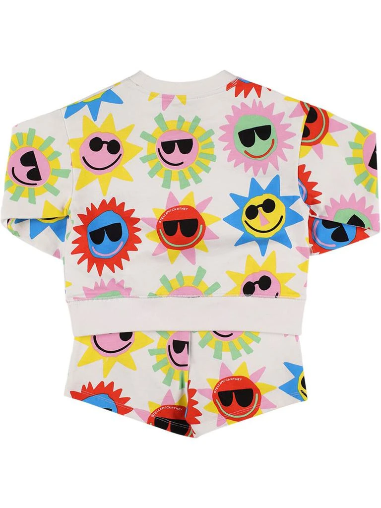 Stella McCartney Organic Cotton Sweatshirt & Sweat Shorts 2