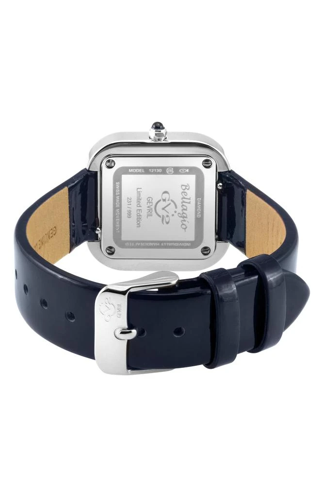 GV2 Bellagio Diamond Swiss Bracelet Watch, 30mm 2