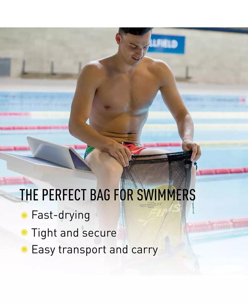 FINIS Mesh Gear Bag - Mesh Swim Bag for Swim Gear and Accessories - Pool Bag to Hold Goggles, Swim Fins, and Snorkels