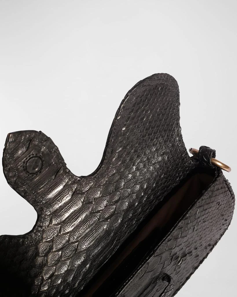ADRIANA CASTRO Alicia Mini Python Shoulder Bag 3