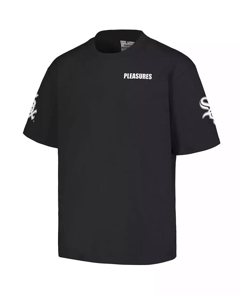 PLEASURES Men's Black Chicago White Sox Team T-shirt 3