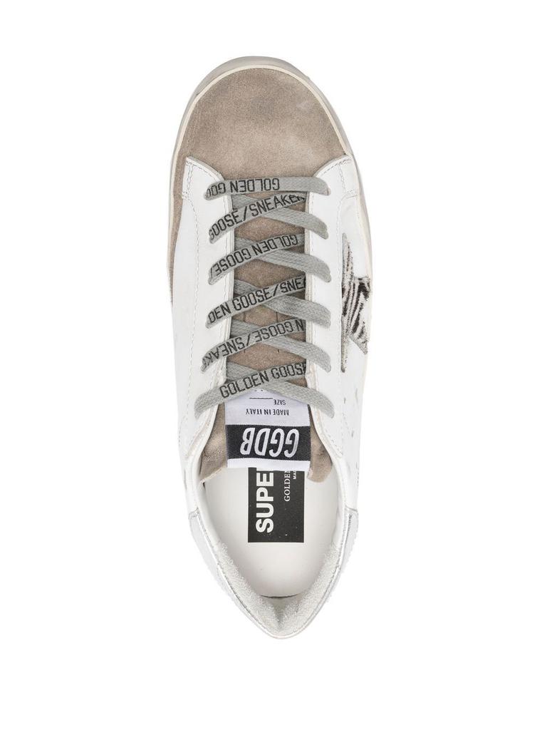 Golden Goose GOLDEN GOOSE - Super-star Leather Sneakers