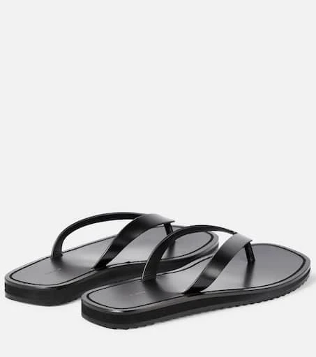 The Row Leather thong sandals 3