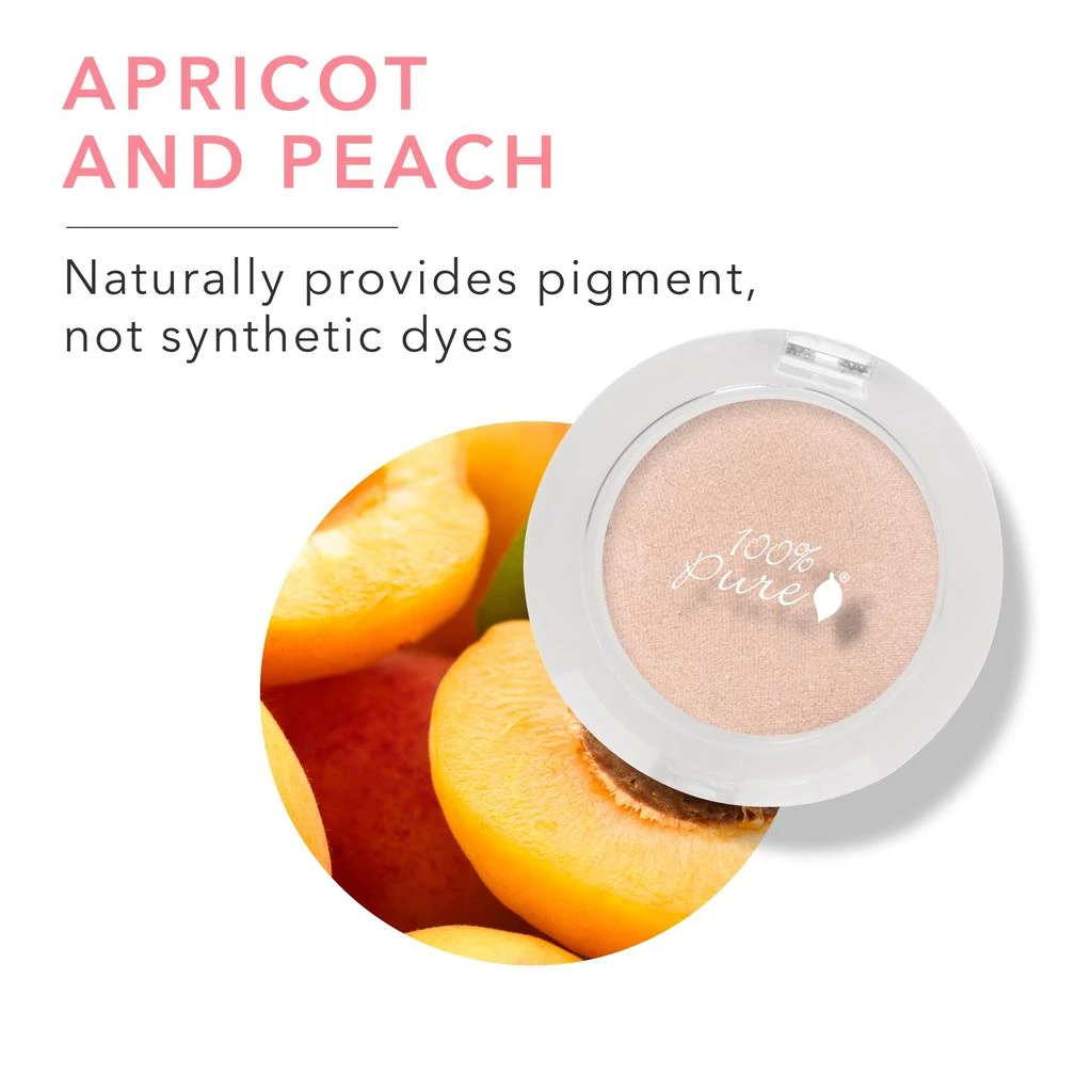 100% Pure Fruit Pigmented® Eye Shadow: Vanilla Sugar 4