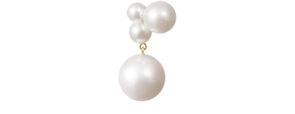 Sophie Bille Brahe Stella Pearl left ear earring